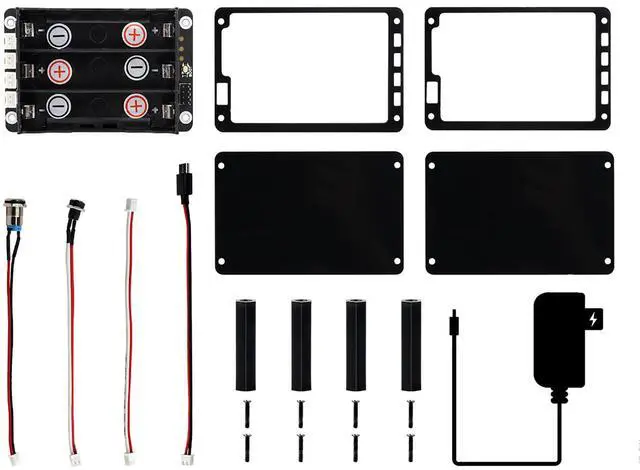 Alt view image 2 of 5 - Uninterruptible Power Supply (UPS) Module for Raspberry Pi/Jetson Nano Supports Charging and Power Output at The Same Time 3S & 5V 5A Output