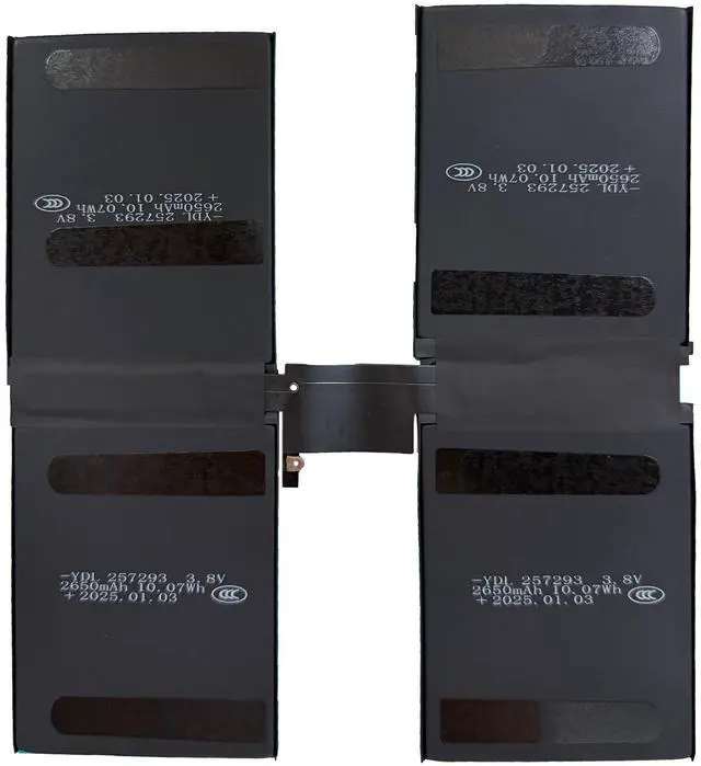 Alt view image 4 of 4 - EPYOBW A2387 Tablet Battery 40.33Wh 10566mAh 3.82V Compatible with Pro 12.9 2021 / Pro 5th Gen 12.9 2021 / A2378 A2379 A2461 A2462 / MHNK3LL/A MHNH3LL/A Series