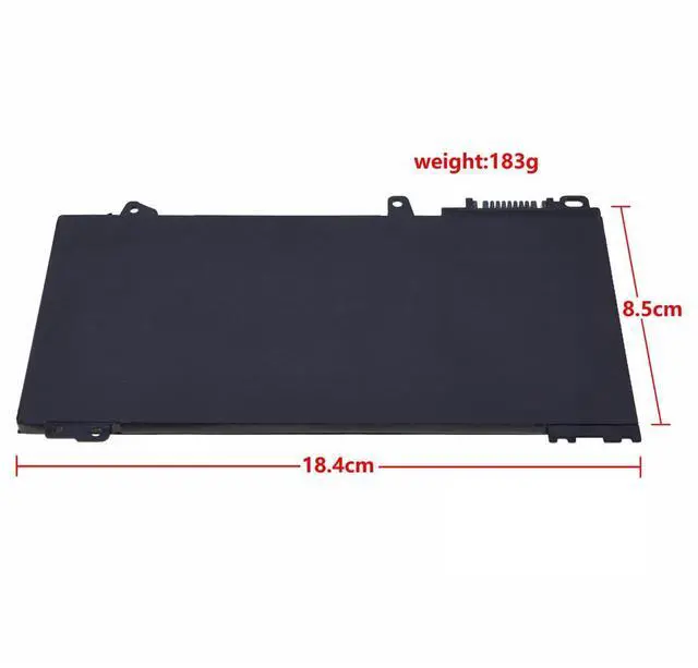 Alt view image 3 of 5 - Tanch Laptop Battery RE03XL L32407-2B1 L32656-005 HSTNN-DB9A L32407-AC2 Replacement for HP ProBook 450 G6 455R G6 440 G4 440 G6 11.55V 3900mAh/45Wh