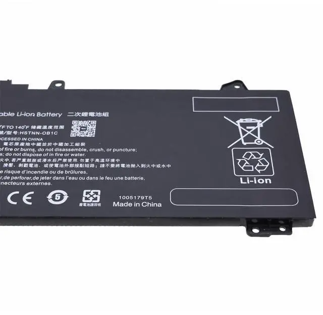 Alt view image 5 of 5 - Tanch Laptop Battery RE03XL L32407-2B1 L32656-005 HSTNN-DB9A L32407-AC2 Replacement for HP ProBook 450 G6 455R G6 440 G4 440 G6 11.55V 3900mAh/45Wh