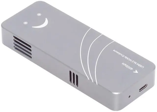 Main image of Cablecc 40Gbps USB4 Type-C to PCI-E 4.0 X4 SSD NVME NGFF M-Key Enclosure 20Gbps USB-C ASM2464 Chipset