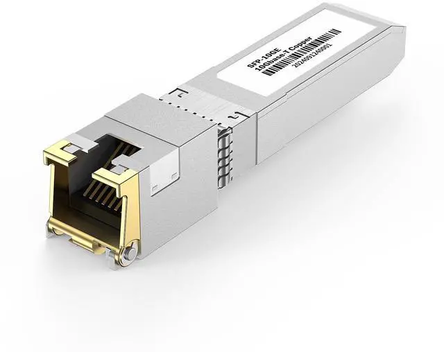 Main image of 262Ft 10Gb SFP+ to RJ-45 Transceiver 80 Meters, 10 Gigabit SFP+ Copper Ethernet CAT6a Module [1-Pack]