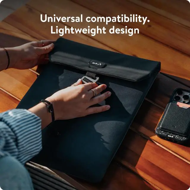 Alt view image 2 of 5 - Mous  Laptop Bag 16 inch Case - Universal Laptop Sleeve  Water Resistant Durable Cover - Midnight