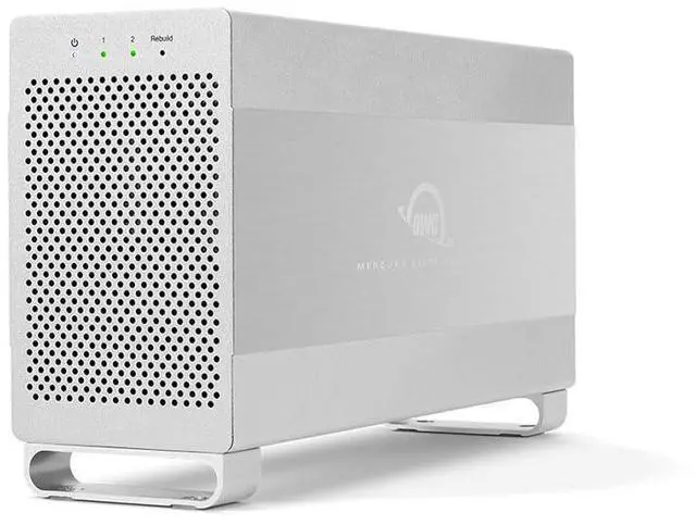 Main image of OWC Mercury Elite Pro 12TB 2 Bay RAID Enclosure with eSATA and USB 3.2 for Dual 3.5 inch HDD's, External Hard Drive Enclsoure for MAC and PC