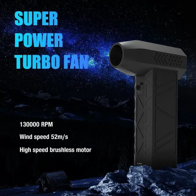 Alt view image 4 of 5 - Yjcnelcr Handheld Electric Air Duster,130000RPM Adjustable Mini Blower,Strong Wind,Compressed Air Duster,with 3-Gear Dust Blower for Cleaning Car,Keyboard,House