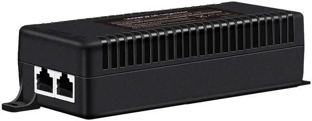 Main image of Ztyuav 2.5G PoE++ Injector 60W Non-PoE to PoE Adapter with 2 RJ-45 Ports - 100/1000/2500Mbps, IEEE 802.3af/at/bt Compliant, Plug & Play, Distance Up to 100 Meters (328 ft.), Black