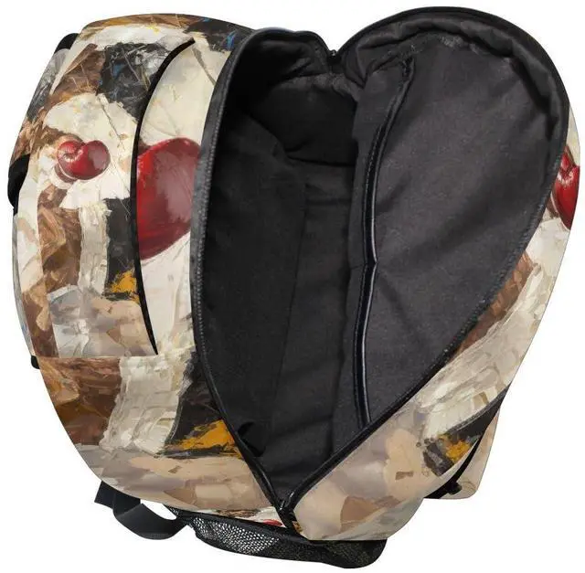 Alt view image 4 of 5 - Bookbags Laptop Backpack for High School Adult Boxing 1 Travel College Teens Student Casual Shoulder Daypack