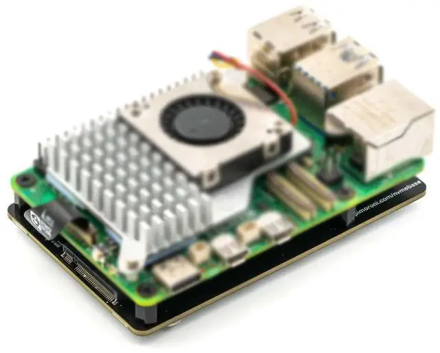 Alt view image 5 of 5 - NVMe Base for Raspberry Pi 5 M.2 HAT PCIe Extension Board (M.2 2230 to 2280 Supported) (0TB (M.2))