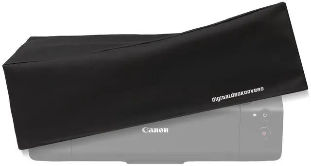 Main image of DigitalDeckCovers Printer Dust Cover & Protector for Canon Pixma Pro-10 / Pro-100 Printers [Antistatic, Water Resistant, Heavy Duty Fabric, Black]