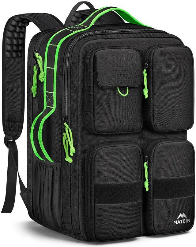 Main image of MATEIN Heavy Duty Backpack for Men, 17 Inch College Laptop Backpack with Multiple Organized Pockets, Water Resistant TSA Large Computer Teacher Bag with USB Port & Shoe Compartment for Work Travel