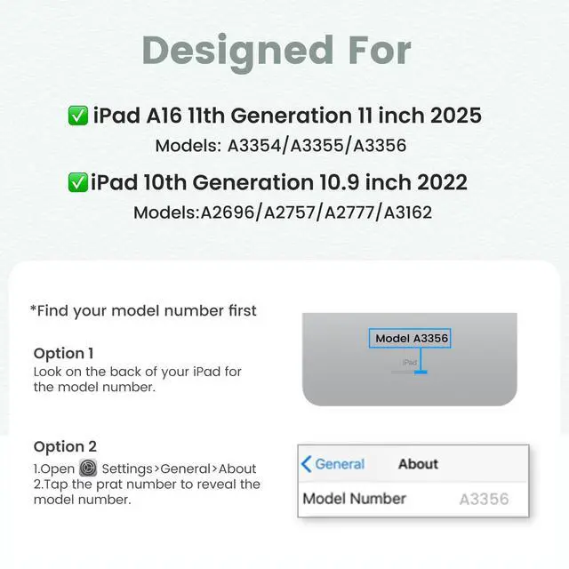 Alt view image 2 of 5 - BLUTLOTUS for iPad 11th (A16) 10th Generation Case with Keyboard (2025/2022) - 360° Rotatable Magnetic Folio Cover, 7 Color Backlit Detachable Keyboard with Pencil Holder(Green)