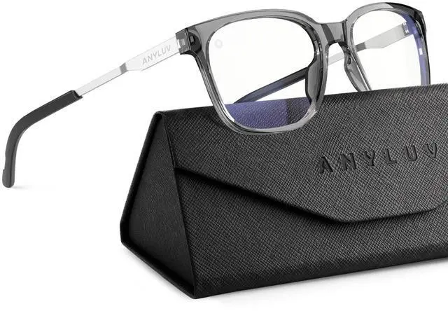 Main image of ANYLUV Blue Light Glasses for Men, Computer Gaming Glasses men, Stylish Anti Eyestrain Blue Light Blocking Glasses Men