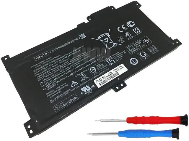 Main image of K KYUER HWW New 11.4V 48.01Wh WA03XL Battery Compatible with HP Pavilion X360 14-BA 15-BK 15-BR 15-BR001TX HSTNN-UB7H HSTNN-LB7T TPN-W126 916812-855 916812-055 Series