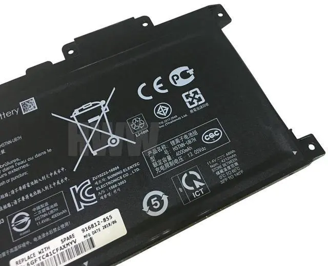 Alt view image 3 of 4 - K KYUER HWW New 11.4V 48.01Wh WA03XL Battery Compatible with HP Pavilion X360 14-BA 15-BK 15-BR 15-BR001TX HSTNN-UB7H HSTNN-LB7T TPN-W126 916812-855 916812-055 Series