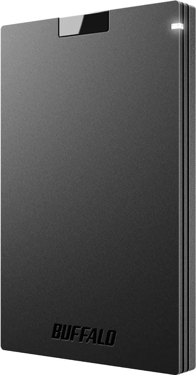 Main image of BUFFALO External SSD 500GB - Compatible with PS4 / PS5 / Windows/Mac - USB-C - USB-A - USB 3.2 - External Solid State Drive - SSD-PG500U3B