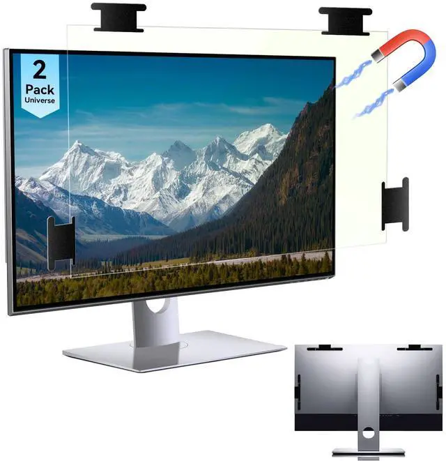Main image of [2 Pack] Magnetic 21.5 in Computer Anti Blue Light Screen Protector for16:9 Aspect Ratio Widescreen Monitor, Hanging Eye Protection Anti-Glare Light Screen Protector, Removable 21.5in Protective Film