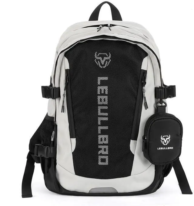 Main image of LEBULLBRO Travel Backpacks Laptop Backpacks for Men Women Extra Large 50L Water Resistant College Backpack Business Work Bag (Beige)