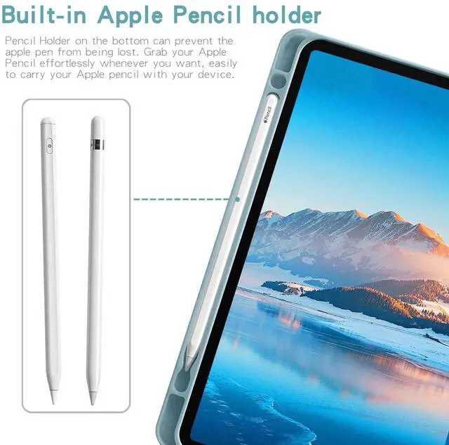 Alt view image 5 of 5 - Touch Keyboard Case for Samsung Galaxy Tab A9+ Plus 11'' (SM-X210/X216/X218), with Pencil Holder - Magnetically Detachable Touch Bluetooth Keyboard (Black)