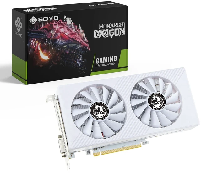 Main image of SOYO AMD Radeon RX580 Gaming Graphic Card with 8GB 256 Bit GDDR5 PCI Express x 16 3.0 Equipped with Dual Fans for Working,Gaming