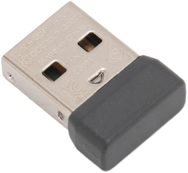 Main image of ASHATA USB Unifying Receiver Adapter, 2.4GHz, Plug and Play, Compatible with K860 Anywhere 3 Mouse and Keyboard