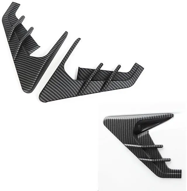 Main image of AULESSE HW3.0 Side Camera Protection Cover Compatible with Model 3 2020-2023,Compatible with Model Y 2020-2023.6 Sporty Side Turn Signal Cover (Matte Carbon Pattern