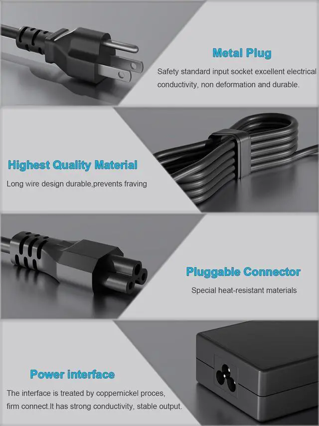 Alt view image 5 of 5 - HSXIRQA 170W AC Adapter Charger Compatible with Lenovo ADL170NDC2A ADL170NLC3A ADL170NLC2A ADL170SDC3A ADL170NDC3A ADL170SLC3A ADL170SCC2A ADL170SCC3A ADL170SLC2A ADL170SDC2A SA10R16886 Laptop