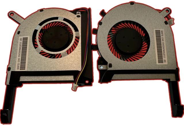 Main image of VoltaGuru CPU GPU Fan for ASUS TUF FX505DD, FX505DT, FX505DY, FX505GD, FX505GT, FX506LH, FX506LI, FA506II, FA706IH PN DFS5K12114262H & DFS5K12304363H, DFS5K12114262H, DFS5K12304363H, 1323-01AW0A2