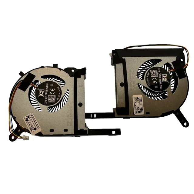 Alt view image 4 of 5 - VoltaGuru CPU GPU Fan for ASUS TUF FX505DD, FX505DT, FX505DY, FX505GD, FX505GT, FX506LH, FX506LI, FA506II, FA706IH PN DFS5K12114262H & DFS5K12304363H, DFS5K12114262H, DFS5K12304363H, 1323-01AW0A2