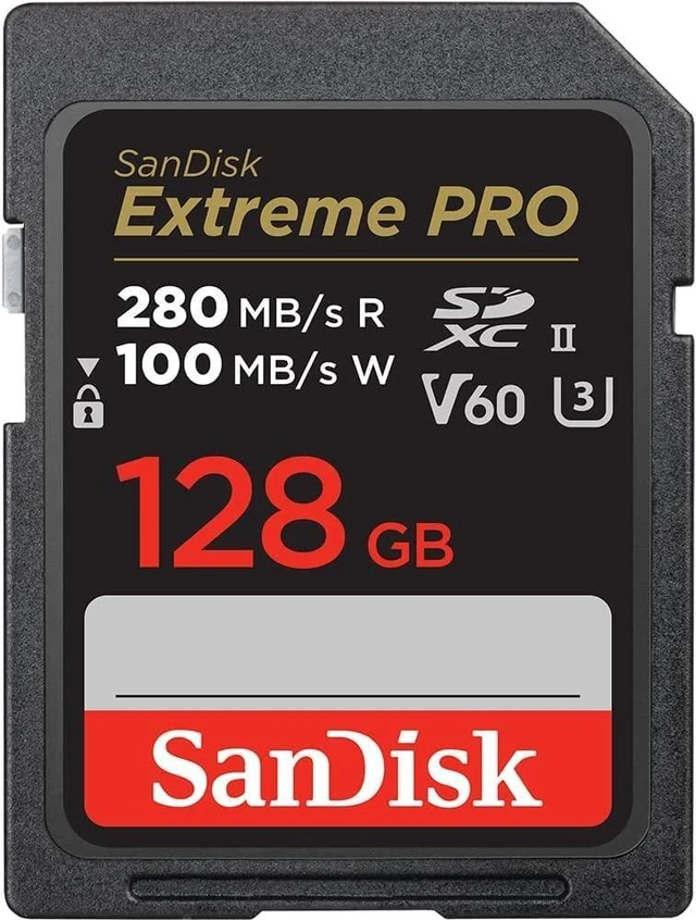 Alt view image 3 of 5 - SanDisk Extreme Pro UHS-II 128GB SD Memory Card Works with Canon Camera