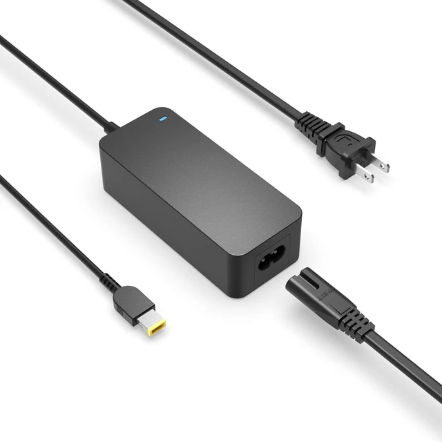Main image of 65W 45W AC Charger Compatible with Lenovo V330 V100 V310 V130 V110 V730 V720 V510 V530s V4400 V4400u V50a V35s V30a Laptop Desktop All in one PC, Slim Tip