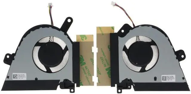 Alt view image 2 of 5 - CPU GPU Cooling Fan for ASUS TUF Dash F15 FX516PC FX516PE FX516PM FX516PR FX516EN Air RTX3070 12V 1A FNAQ 13NR0760P01011 DFSCK221151817 FNAR 13NR0760P02011 DFSCK22D05883L