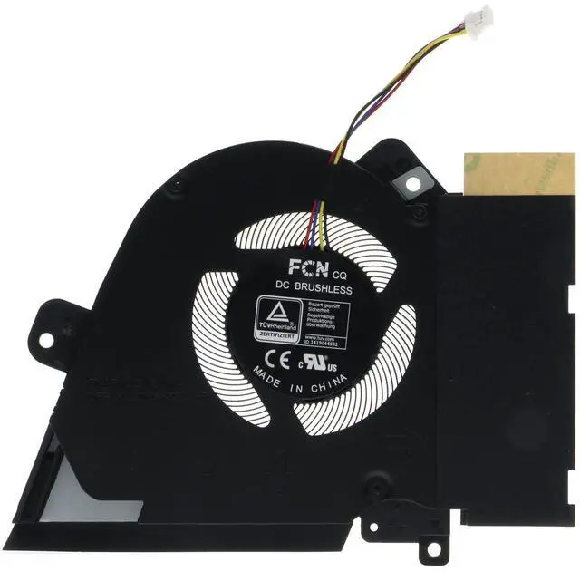 Alt view image 5 of 5 - CPU GPU Cooling Fan for ASUS TUF Dash F15 FX516PC FX516PE FX516PM FX516PR FX516EN Air RTX3070 12V 1A FNAQ 13NR0760P01011 DFSCK221151817 FNAR 13NR0760P02011 DFSCK22D05883L