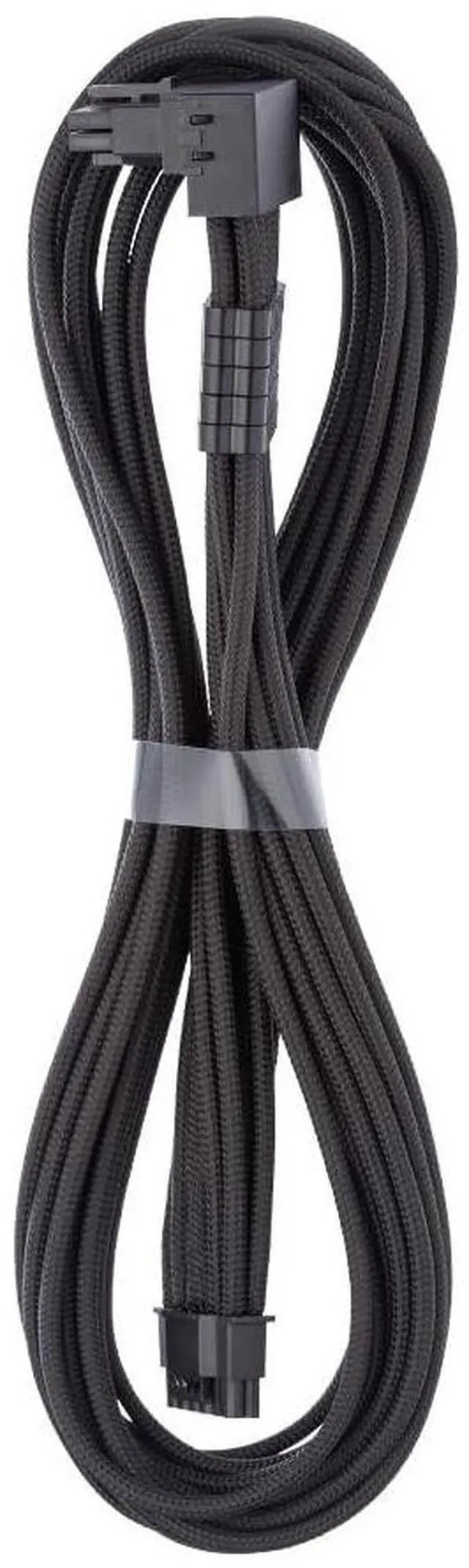 Main image of CableMod C-Series Pro ModFlex Sleeved 12V-2x6 12VHPWR StealthSense PCIe Cable for Corsair Type 5 RMX Shift (Black, 16-pin to 90 16-pin, 65cm)