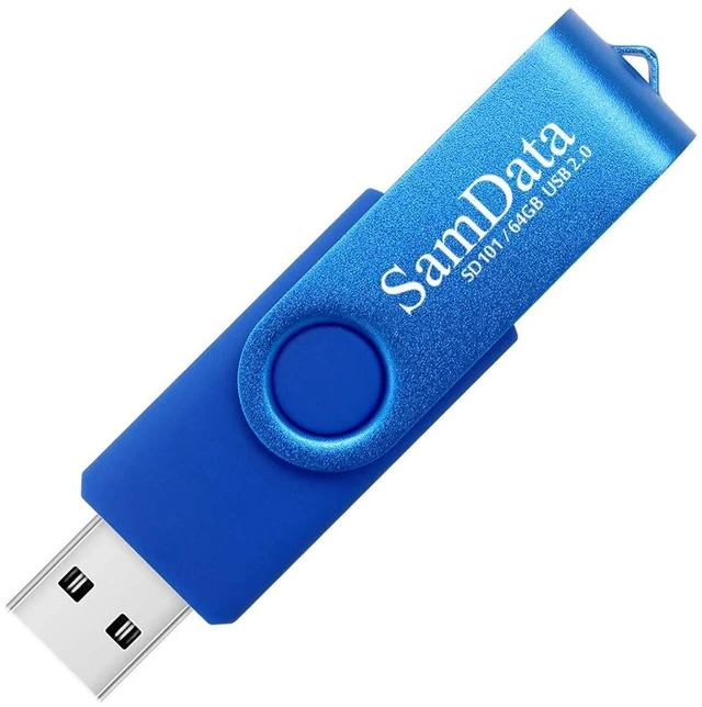 Alt view image 4 of 5 - SamData 64GB USB Flash Drives 5 Pack 64GB Thumb Drives Memory Stick Jump Drive with LED Light for Storage and Backup (5 Colors: Black Blue Green Red Silver)