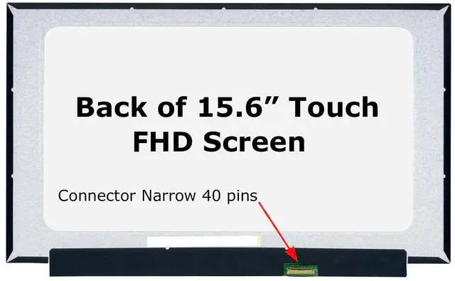 Alt view image 2 of 5 - SCREENARAMA New Screen Replacement for Lenovo IdeaPad 3 15ITL6 Model 82H8 (40pin Touch) FHD 1920x1080 IPS LCD LED Display with Tools and Tape