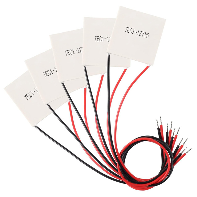 thumbnail image 2 of TEC1-12715 Thermoelectric Peltier Plate Module With Heatsink - 12V 15A 2 of 6