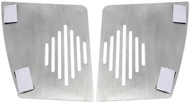 Alt view image 2 of 5 - motoparty Dash Speaker Grilles for Chevy C1500 Silverado Sierra, Improved Sound Performance, Billet Material