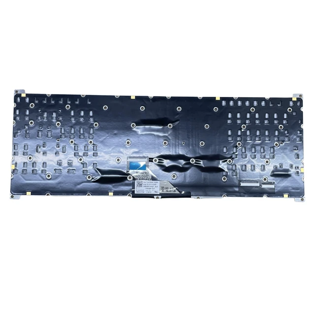 Alt view image 5 of 5 - YIJIATech Replacement Keyboard for Acer AEZGCR00020 with Per Key RGB Backlight Laptop Keyboard Gray SG04P P22EPK NKI141S0RY 24900031KA01 SUX 58ZGCKKTNQ0 V194766ES1 UI V1947D1