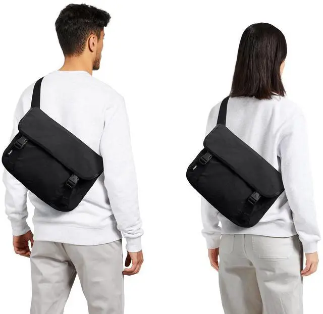 Alt view image 2 of 5 - Bellroy Cinch Messenger (12 liter lightweight shoulder bag, water-resistant fabric, effortless organization) - LilacHaze