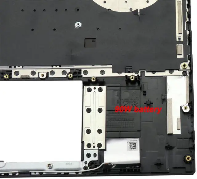 Alt view image 5 of 5 - BestParts Palmrest with RGB Backlit Keyboard Replacement for ASUS TUF Gaming FX507 FX507V FX507Z, FA507 FA507U FA507X (for 90Wh Battery Models, Dual Air Vents, US Layout, Transparent WASD Keys)