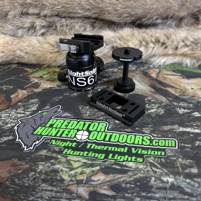 Alt view image 5 of 5 - Ball Head Conversion Kit with Arca-Swiss Saddle Mount and NS67 Ball Head, Compatible with BOG DeathGrip Tripod