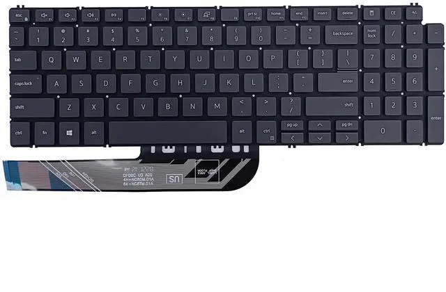 Main image of Lyinsen Replacement Laptop Non-Backlit Keyboard for Dell Latitude 3510 E3510 0JYG4Y JYG4Y P101F P101F001 P101F002 US