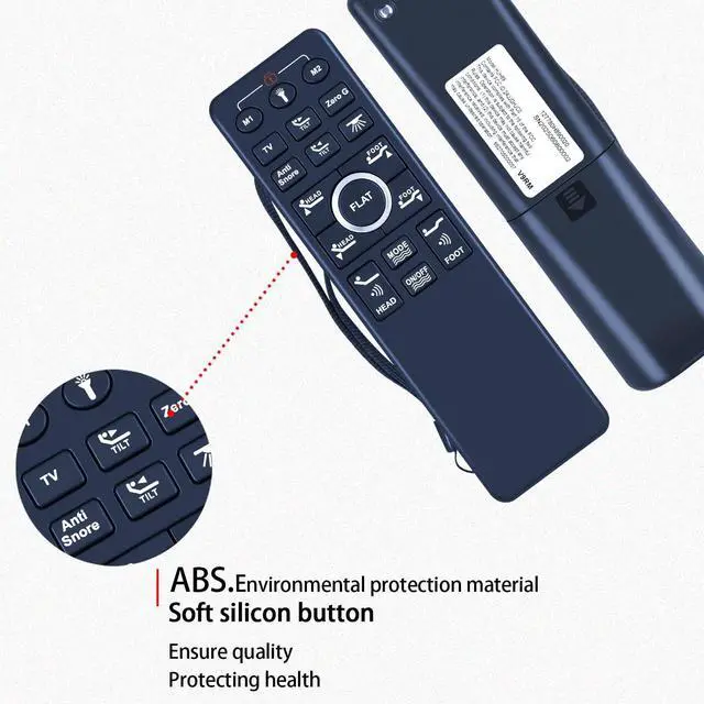 Alt view image 3 of 5 - SJUIF Replacement Remote Control for EGOHOME Sven & Son Richmat HJH89 Mattress Firm MUUEGM Dyonery Mojigam Bed
