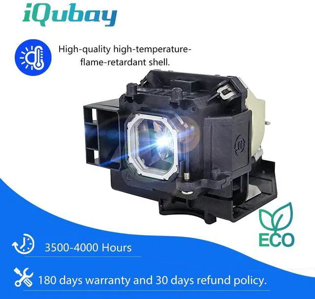 Alt view image 2 of 5 - iQubay NP23LP/100013284 Quality Replacement Projector Lamp Bulb for NEC NP-P401W NP-P451W NP-P451X NP-P501X with Housing