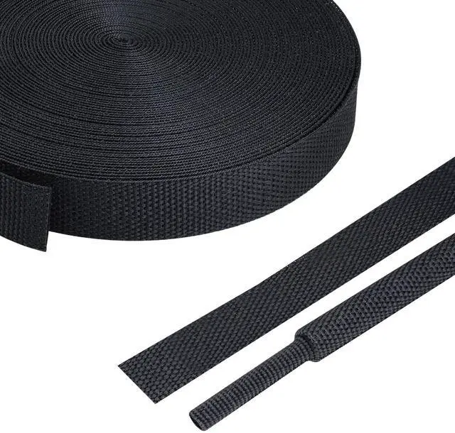 Main image of FOURUB 2:1 Heat Shrink Fabric Tubing Braided Sleeving Woven Wire Loom Shrinkable Cable Sleeve for Automotive Wire Harness/Cable Sheath (3/8"-20ft)