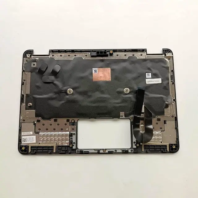 Alt view image 4 of 5 - Lyinsen Replacement for Dell Latitude 3140 Laptop Upper Case Palmrest Keyboard Assembly Part 11.6" 04T28H 4T28H Top Cover Black