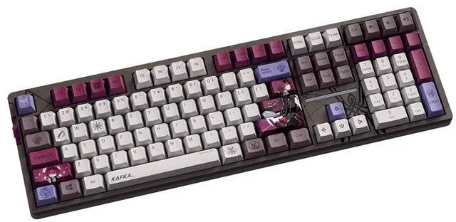Alt view image 3 of 4 - HOYOVERSE Honkai: Star Rail Kafka Backlight Mechanical Keyboard - Autumn Switch 87 Key