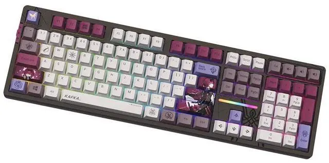 Alt view image 2 of 4 - HOYOVERSE Honkai: Star Rail Kafka Backlight Mechanical Keyboard - Autumn Switch 87 Key