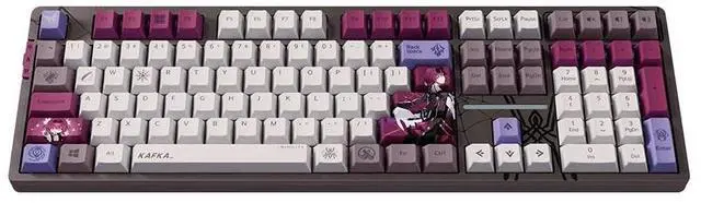 Alt view image 4 of 4 - HOYOVERSE Honkai: Star Rail Kafka Backlight Mechanical Keyboard - Autumn Switch 87 Key