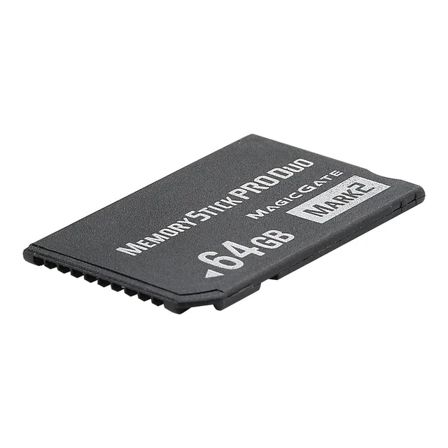 Alt view image 4 of 5 - 64GB Memory Stick Pro Duo MagicGate Mark2 High - Capacity Memory Card for Enhanced Storage